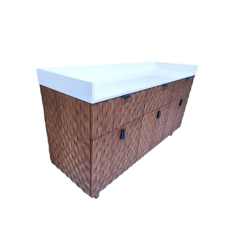 High-temperature and impact-resistant, why are acrylic artificial stone furniture countertops so popular in modern homes?